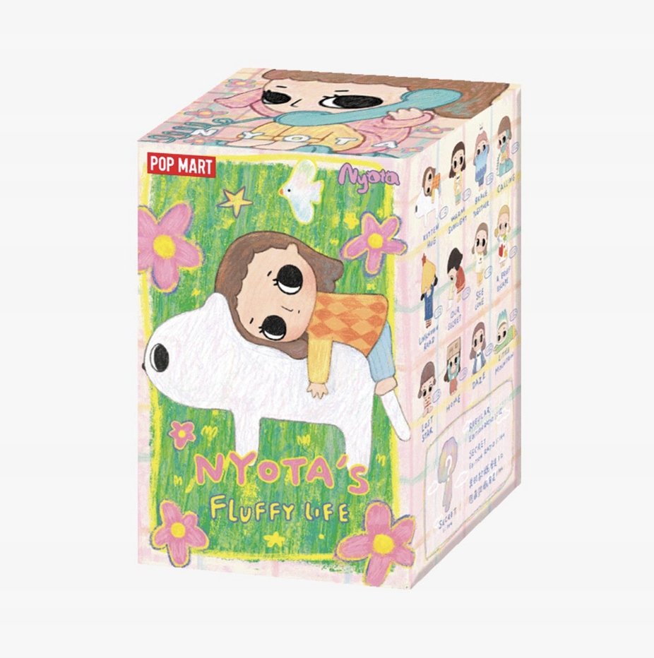 Original Pop Mart Nyota's Fluffy Life Series Figures popmart