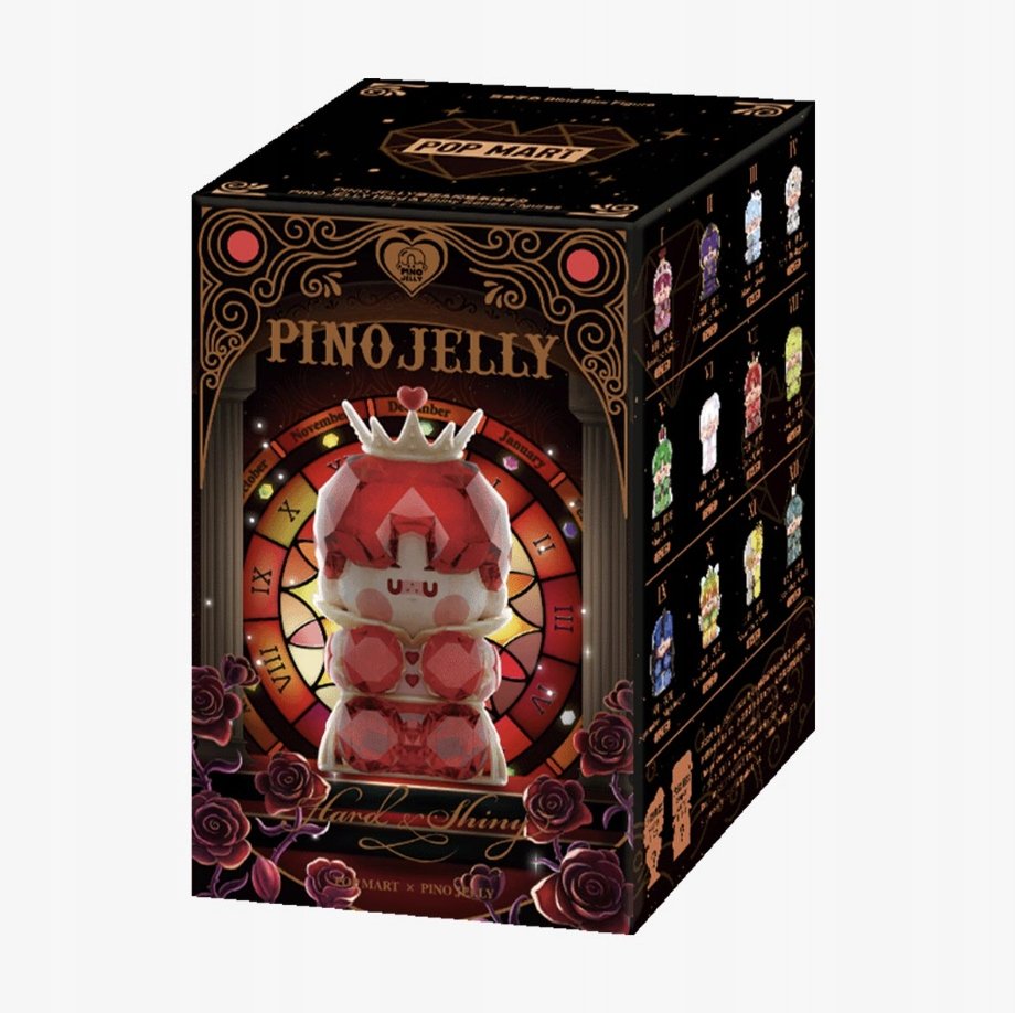 Original Pop Mart PINO JELLY Hard & Shiny Series Figures