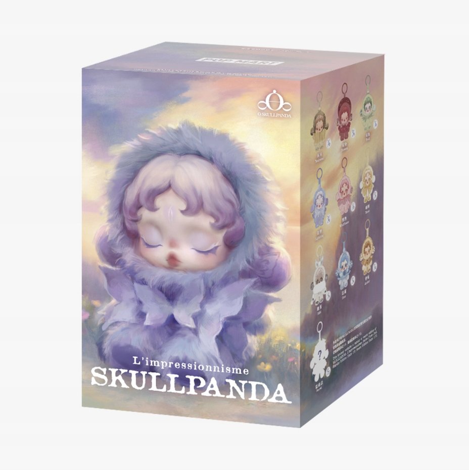 SKULLPANDA L’impressionnisme 4点セット POPMART SKULLPANDA L'impressionnisme セット θSKULLPANDA L