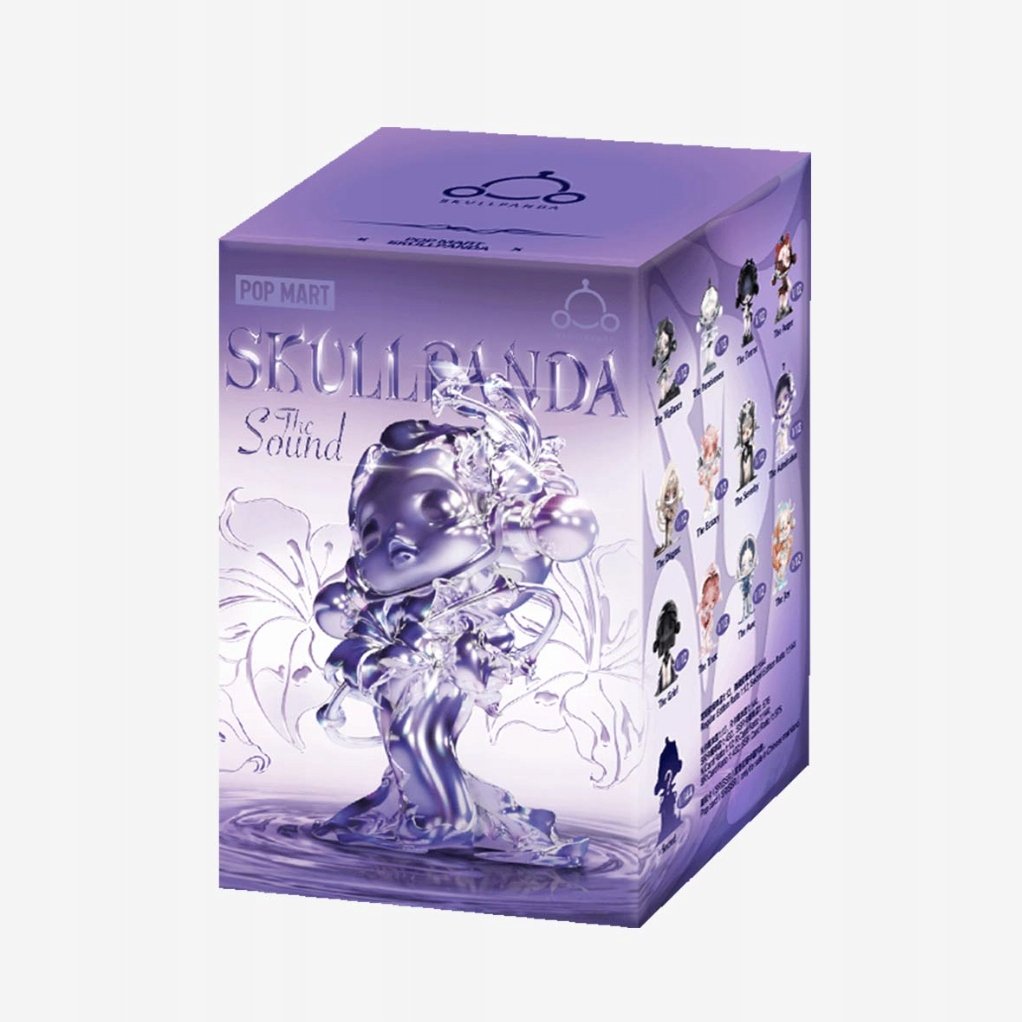 ORIGINAL POP MART SKULLPANDA The Sound Series Figurki Vinyl Box