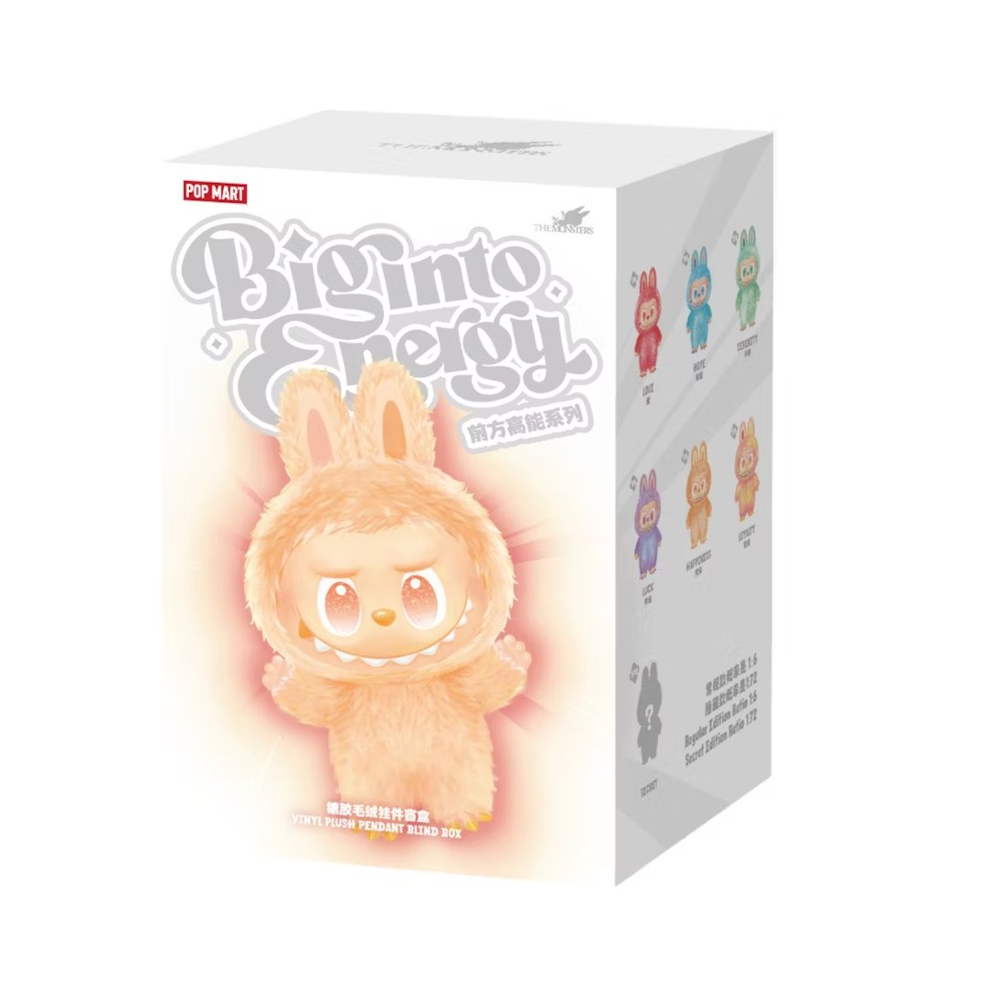 ポップマート Labubu THEMONSTERS BigintoEnergy THE MONSTERS Big into Energy シリーズ ぬいぐるみペンダント