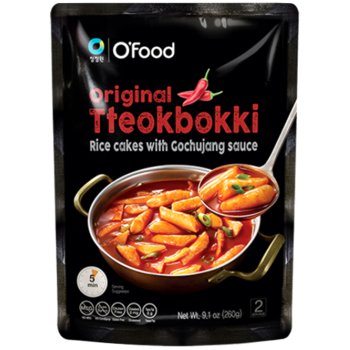 Original Tteokbokki, Kluski Ryżowe W Sosie Gochujang 260G - O'Food - Chung Jung One