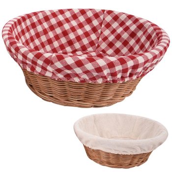 Orion Koszyk rattan okrągły na pieczywo chleb 22 cm - Orion