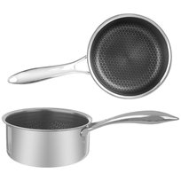 Orion Rondel garnek stalowy z powłoką nieprzywierającą rondelek premium COOKCELL ORION 16 cm 1,5 l
