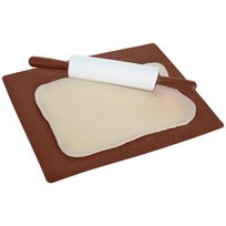 Orion Stolnica silikonowa do ciasta 60x50 cm + wałek silikonowy zestaw 2 el.