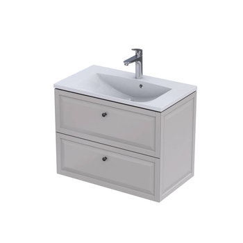 Oristo Szafka pod umywalkę MONTEBIANCO 80 cm piaskowa - Oristo