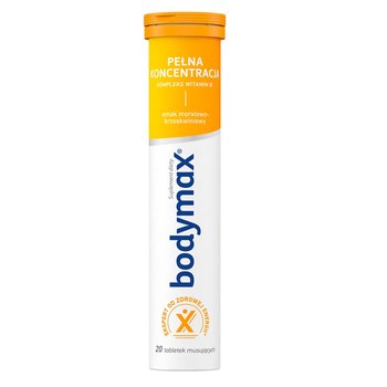Orkla, Bodymax Pełna Koncentracja, 20 tabletek musujących Suplement diety - Orkla