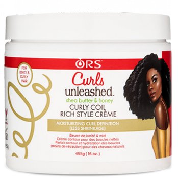 ORS, Curls Unleashed Curly Coil Rich Style Crème, 455g - ORS