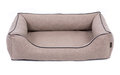 Ortopedyczne legowisko dla psa Buldoga francuskiego 80x60 cm Sofa Mallorca Orthopedic kolory beż/czarny - Inna marka