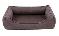 Ortopedyczne legowisko dla psa Yorka 65x50 cm Sofa Mallorca Orthopedic kolory brąz/czarny