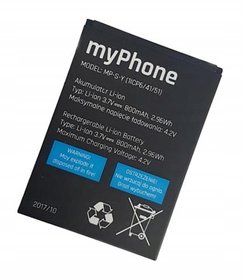 ORYGINALNA Bateria MyPhone 1062 1065 MP-S-Y 800mAh-Zdjęcie-0