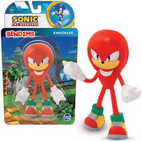 ORYGINALNA FIGURKA SONIC KNUCKLES CZERWONY BEND-EMS ELASTYCZNA WYGINANA Inna marka