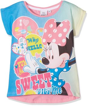 Oryginalna koszulka z krótkim rękawem dla dziewczynki Disney Myszka Minnie rozmiar 128 cm - Disney
