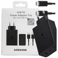 Oryginalna Ładowarka Samsung 65W Trio +kabel