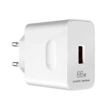 Oryginalna ladowarka sieciowa Huawei, USB 66W SuperCharge - biala - Huawei