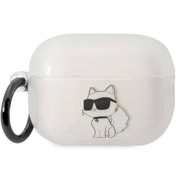 Oryginalne Etui Apple Airpods Pro 2 Karl Lagerfeld Ikonik Choupette (Klap2Hnchtct) Transparentne - Karl Lagerfeld