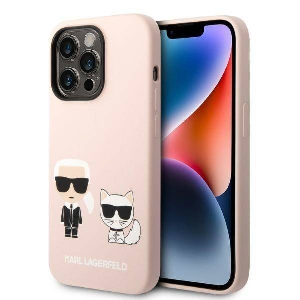 Karl Lagerfeld Silicone Choupette MagSafe Case for iPhone 14 Pro Max
