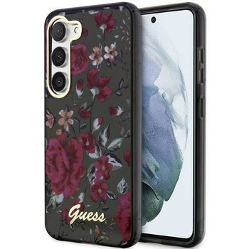 Oryginalne Etui Samsung Galaxy S23+ Guess Flower Collection (Guhcs23Mhcfwsa) Zielone - GUESS