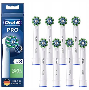 ORYGINALNE końcówki do szczoteczki ORAL-B EB50RX Pro CrossAction 8 szt - Oral-B