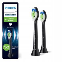 Oryginalne końcówki Philips Sonicare W2 HX6062/88 Średnio miękkie 2 szt.