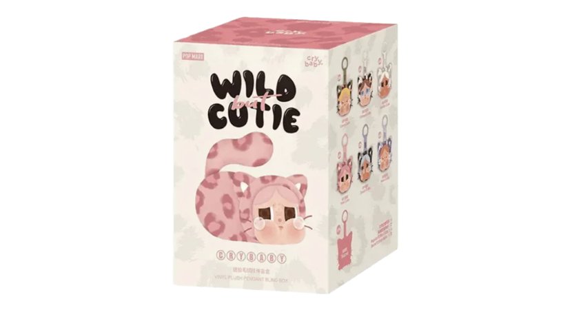 CRYBABY Wild but Cutie シリーズ - 5個セット Oryginalne Pop Mart CryBaby Wild But Cutie – Blind Box - Pop