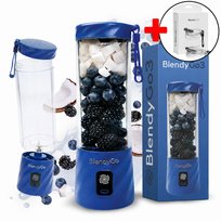 Oryginalny Blender BlendyGo 3 - Bezprzewodowy Kielichowy USB 550ml + USTNIK BlendyGo