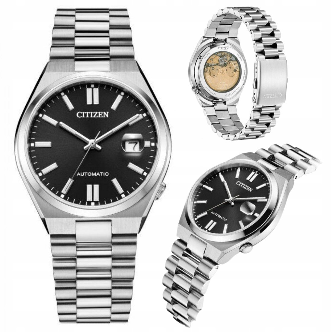 Citizen NJ0150-81E Tsuyosa Black Automatic Classic Sapphire