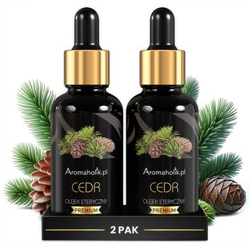 Oryginalny Naturalny Olejek Cedrowy do Aromaterapii 60ml - CEDR - Aromaholik