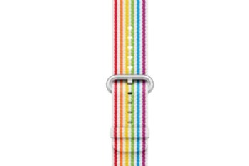 Oryginalny Pasek Apple Watch 38mm Pride Edition Woven Nylon w zaplombowanym opakowaniu - Apple