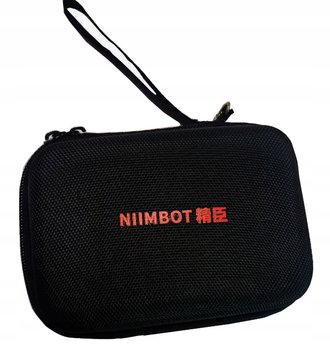 Oryginalny pokrowiec ETUI do drukarki NIIMBOT D11 D110 sztywny czarny CASE - Edibazzar