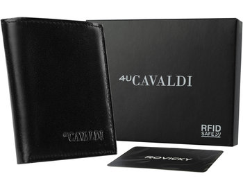 Oryginalny portfel męski skórzany Cavaldi® - 4U CAVALDI