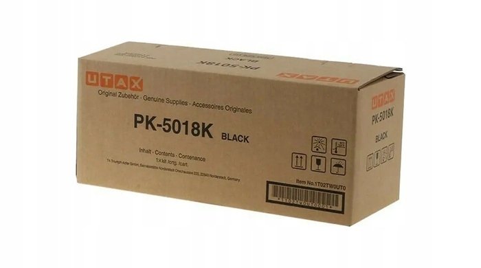 Oryginalny Toner Black UTAX PC3562 PK-5018K, PK5018K (1T02TW0UT0 ...
