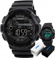 Oryginalny Wojskowy Zegarek Męski Skmei S-Shock Led Mocny Wodoodporny