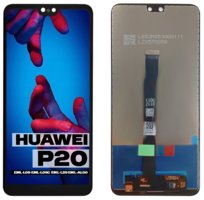 Oryginalny wyświetlacz + ekran dotykowy do Huawei P20 EML-L09 Refabrykowany
