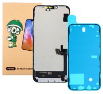 Oryginalny wyświetlacz LCD do Apple iPhone 14 Wymieniona szybka BEZ IC