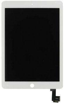 Oryginalny wyświetlacz LCD + ekran dotykowy Apple iPad Air 2 A1566 A1567 (Regenerowany) Biały - Tradebit