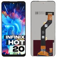 Oryginalny wyświetlacz LCD + ekran dotykowy Infinix Hot 20 4G X6826B (Regenerowany)