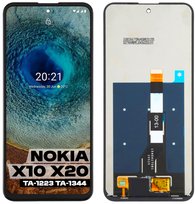 Oryginalny wyświetlacz LCD + ekran dotykowy Nokia X10 X20 TA-1223 TA-1344 (Regenerowany)