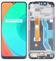 Oryginalny wyświetlacz LCD + ekran dotykowy Realme C11 2020 RMX2185 Ramka
