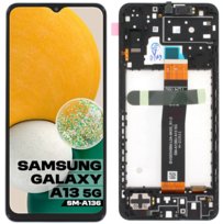 Oryginalny wyświetlacz LCD Ekran dotykowy Samsung A13 5G SM-A136 Ramka