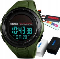 Oryginalny Zegarek Męski Skmei Z Baterią Słoneczną