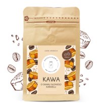 ORZECHOWNIA Kawa o smaku słonego karmelu ziarno