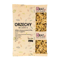 Orzechy Włoskie 200G 100% Naturalne Łuskane Zdrowe Brat
