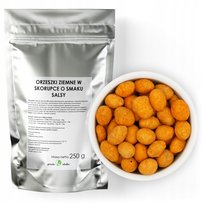 Orzechy Ziemne W Skorupce Salsa O Smaku Salsy Chrupiące 250G