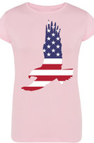 Orzeł USA Damski Modny T-Shirt Nadruk Rozm.XXL