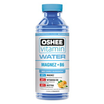 Oshee Vitamin Water Magnez + B6 Zero 555Ml - Oshee