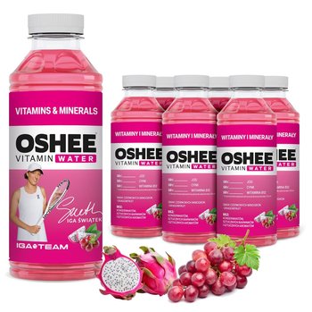 OSHEE Vitamin Water Witaminy i Minerały 555 ml x6 - Oshee