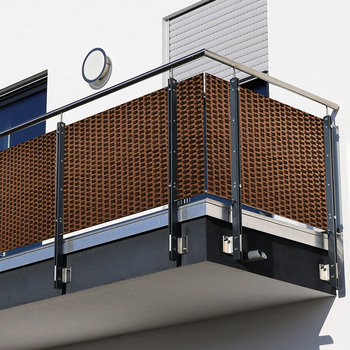 Osłona balkonowa Tress 1,1 x 20 m brązowa PATIO - Patio