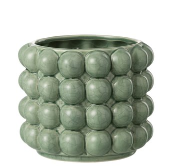 Osłona Bubble Zielona 15cm Ceramiczna J-Line - J-Line