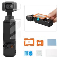 Osłona Ekranu + Obiektywu – Antyrefleksyjna Folia Ochronna Ze Szkła Hartowanego Do DJI OSMO POCKET 3